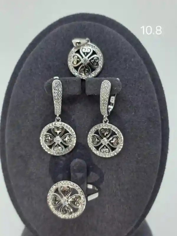 Ювелирные украшения Комплекты украшений серебро 15199