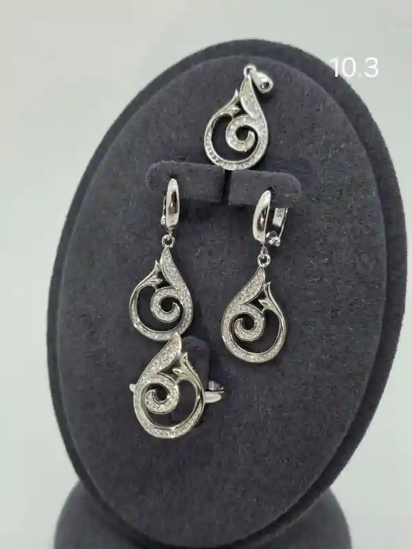 Ювелирные украшения Комплекты украшений серебро 15215