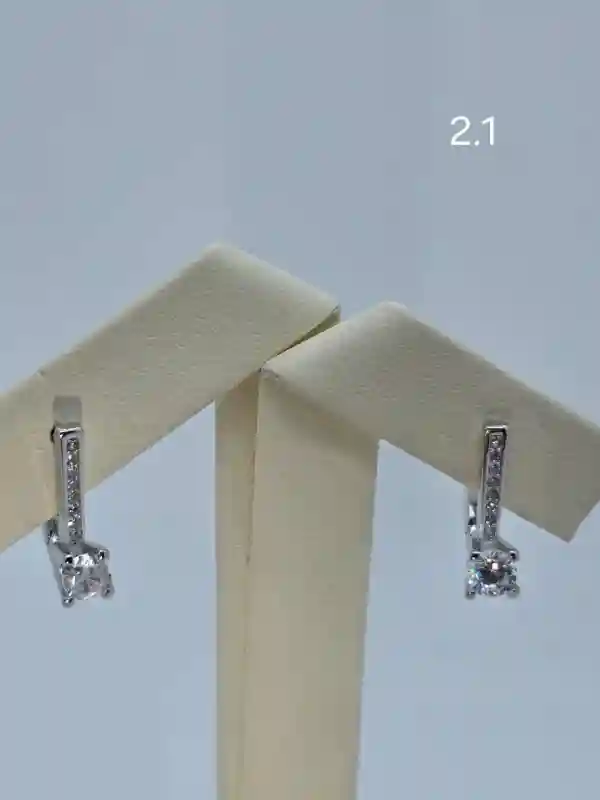 Ювелирные украшения серьги серебро 15226