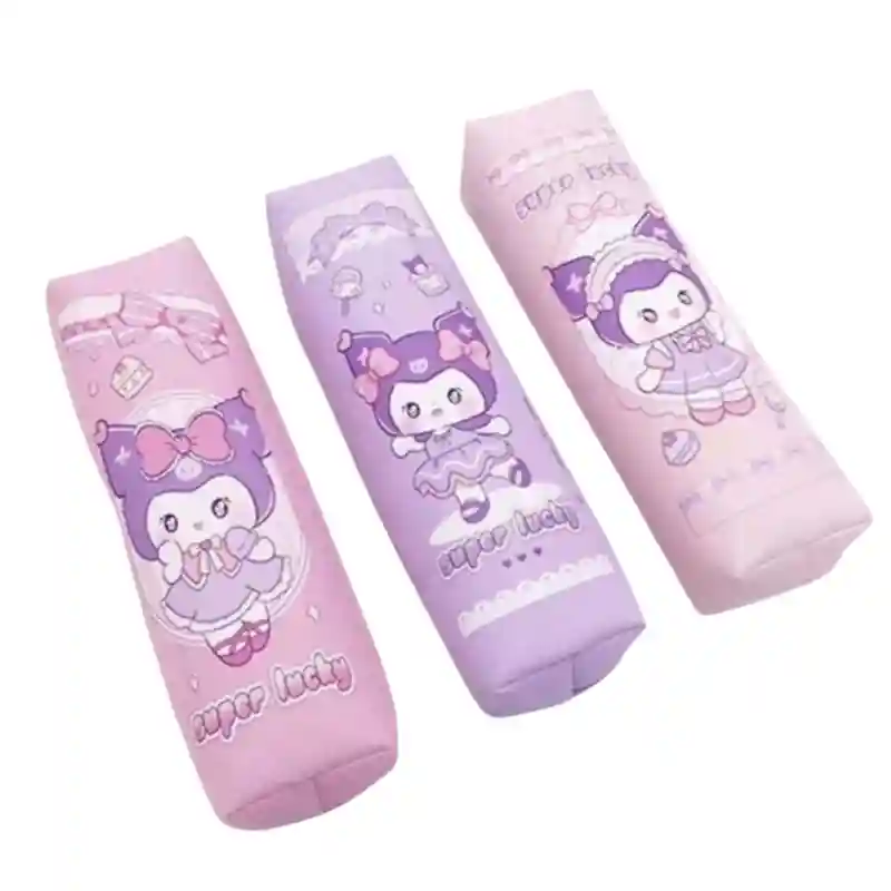 Пенал Super Lucky, розовый с принтом 23778