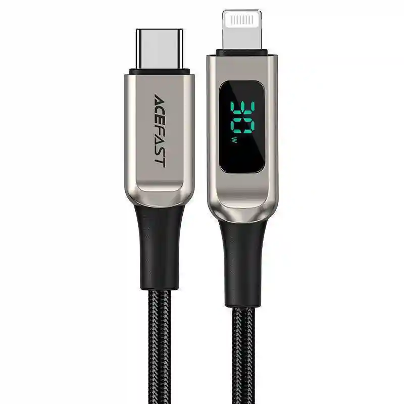 Кабель ACEFAST C6-01 USB-C → Lightning, 30W, 1.2 м