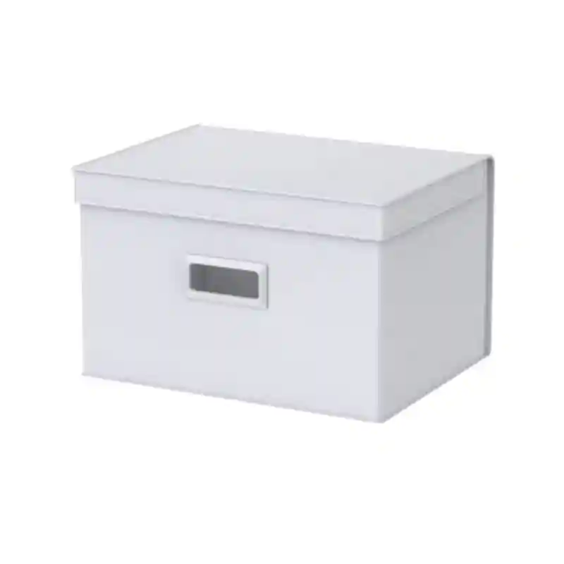 Короб для хранения с крышкой и фронтальной ручкой, 50х40х30 см