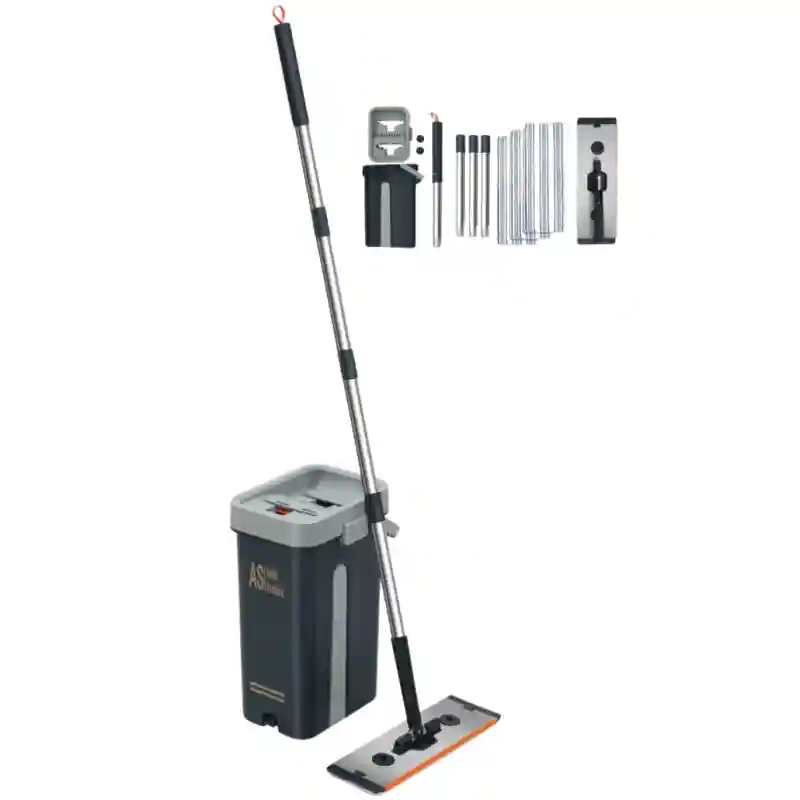 Швабра с ведром 11 BLACK и системой вертикального отжима