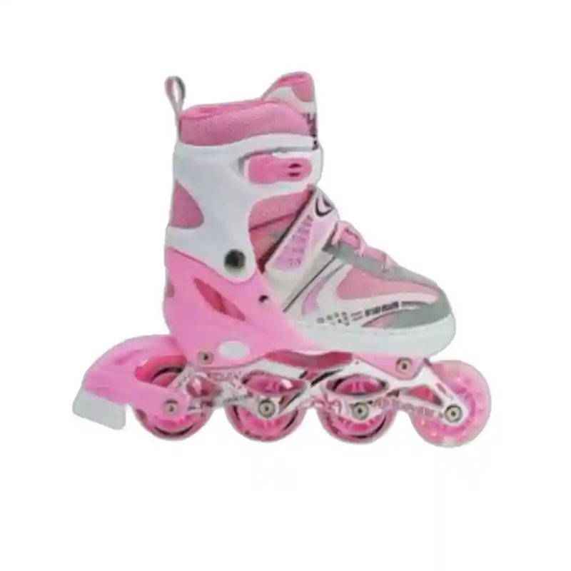 18014 Роликовые коньки K603-M Розовый размер 35