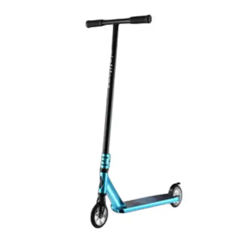 18069 Трюковой самокат BLQ-7 X02A сине-зелёный