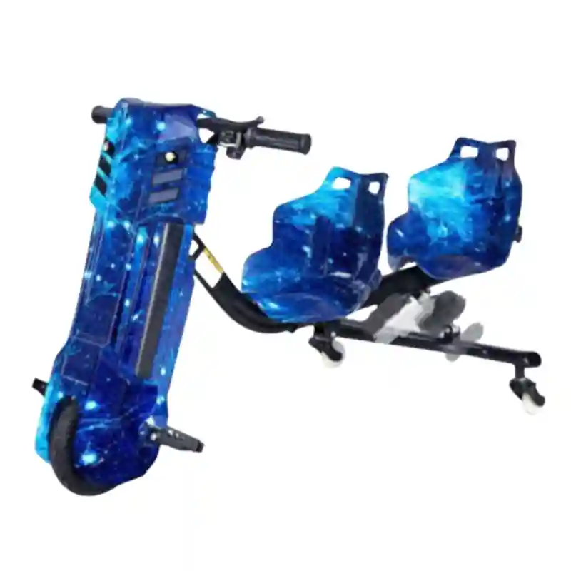 18081 Электроскутер ZL-08L двухместный (синий космос)