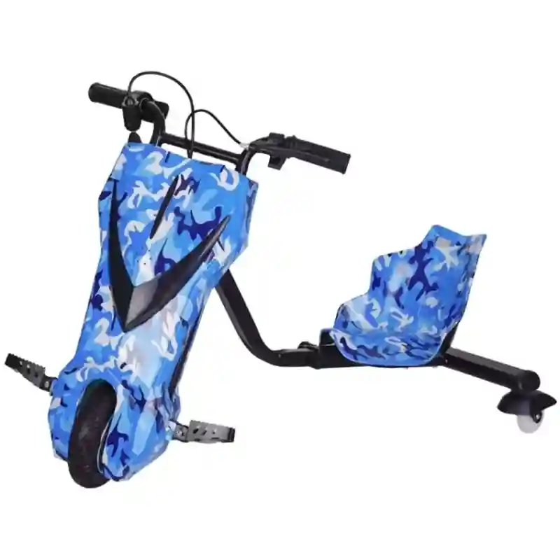 18084 Электроскутер ZL-R03 (синий камуфляж)