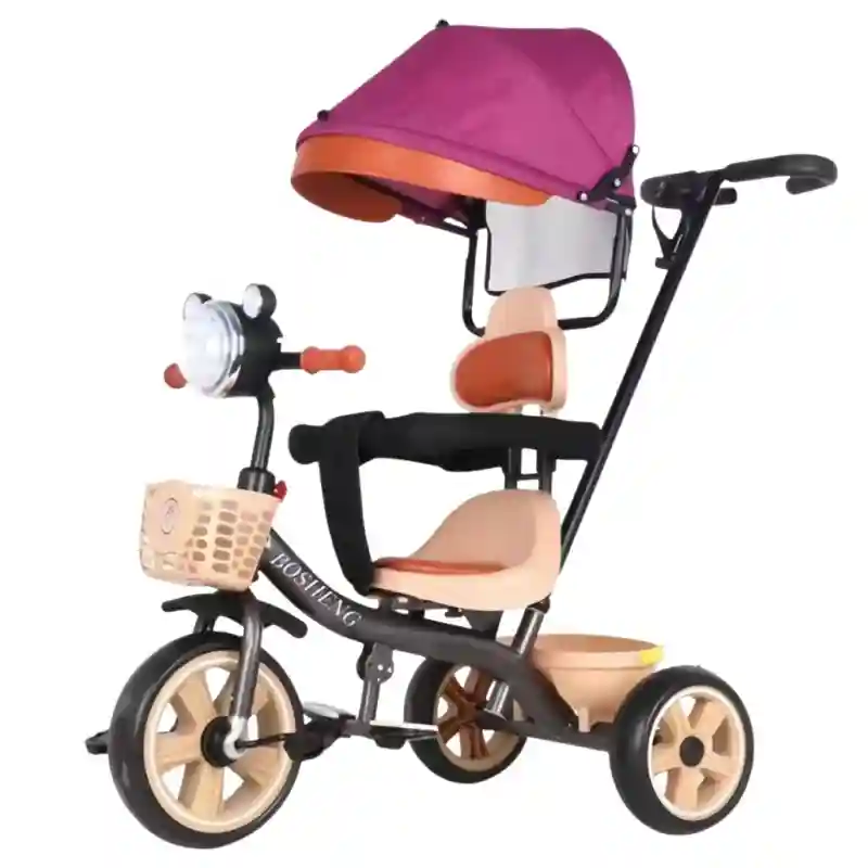 18139 Велосипед трехколесный RX-308 бордовый