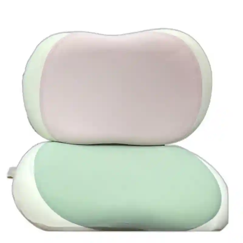 Круглая ортопедическая подушка, розовая