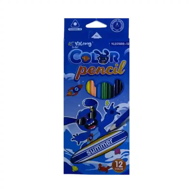 Цветные карандаши (12 цветов) 23554