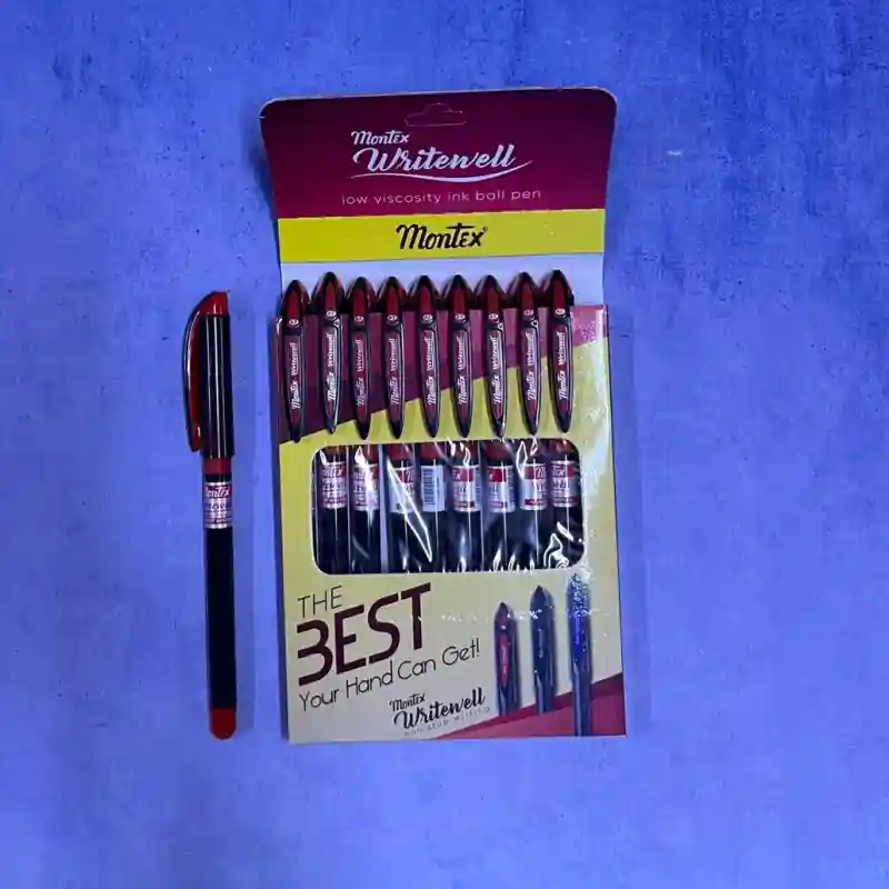 Ручка Montex Writenwell (красный) 23586