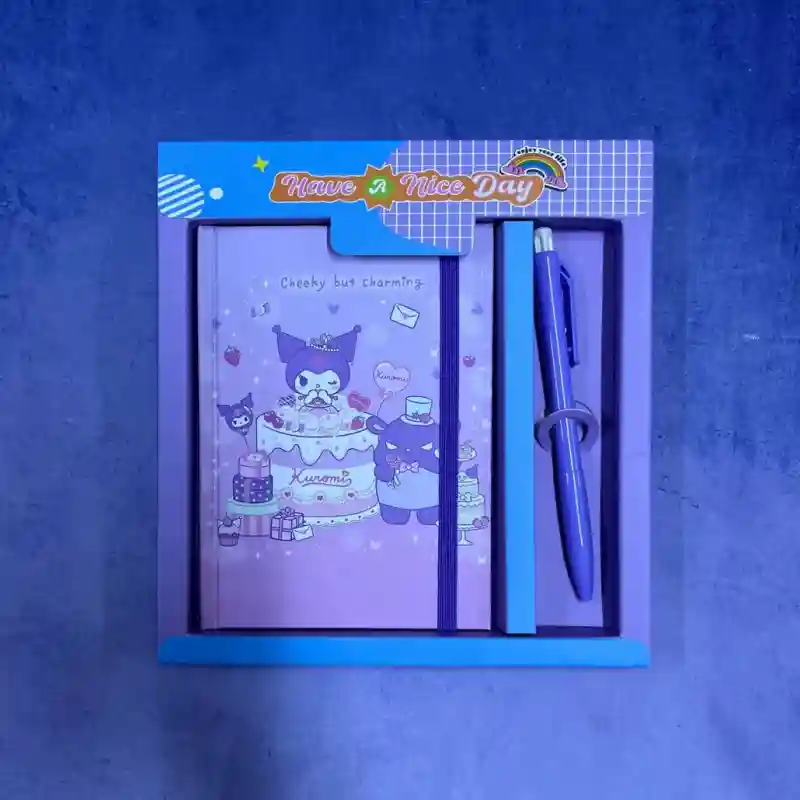 Набор блокнот (Kuromi) 23623