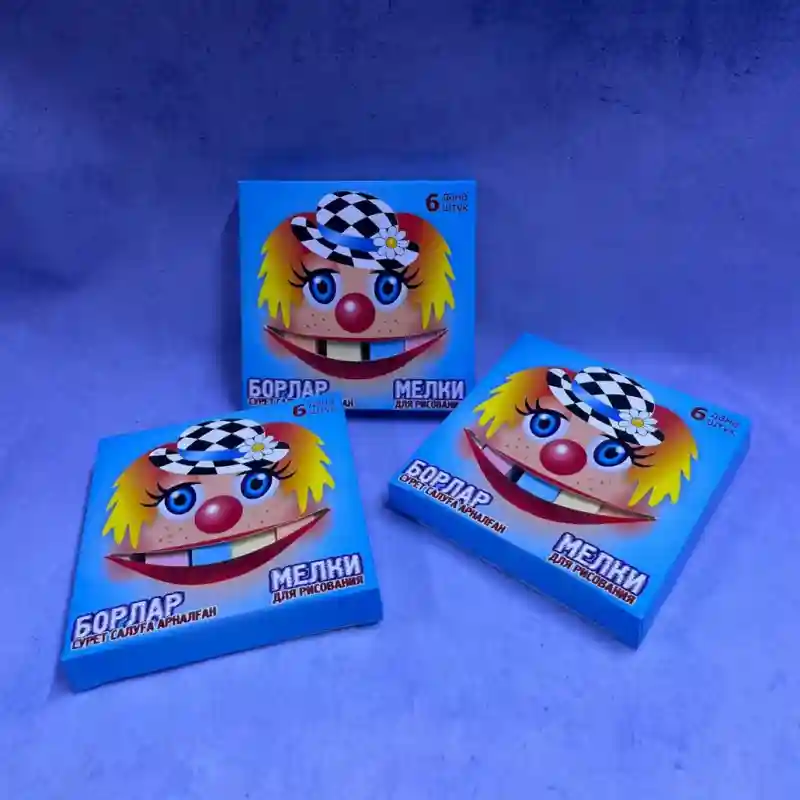 Мелки для рисования 6 шт 23628