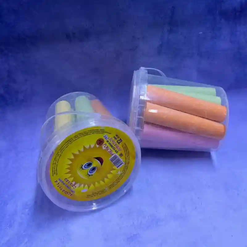 Мелки для рисования на асфальте 12 шт 23634