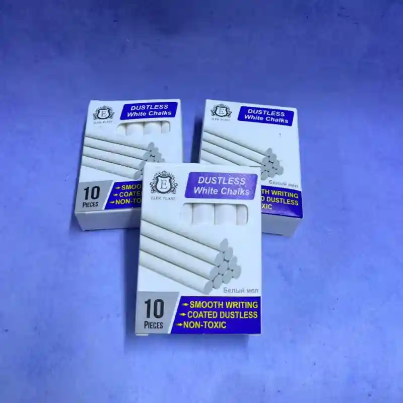 Белый мел 10 шт 23639