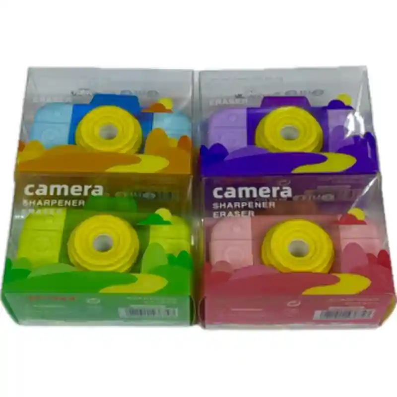 Стерка + точилка, красный 23709