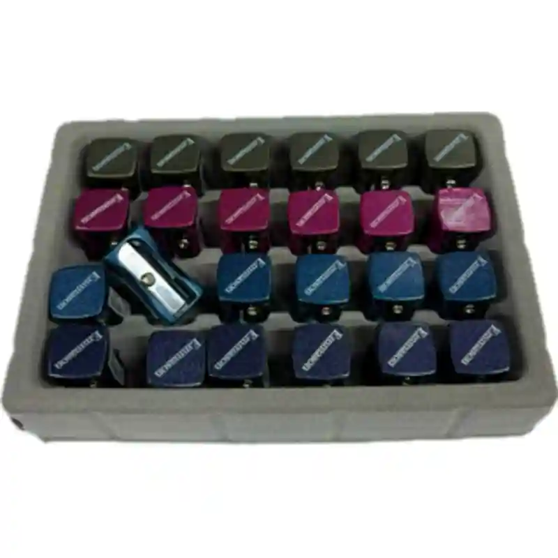 Точилка метал, жёлтый 23759