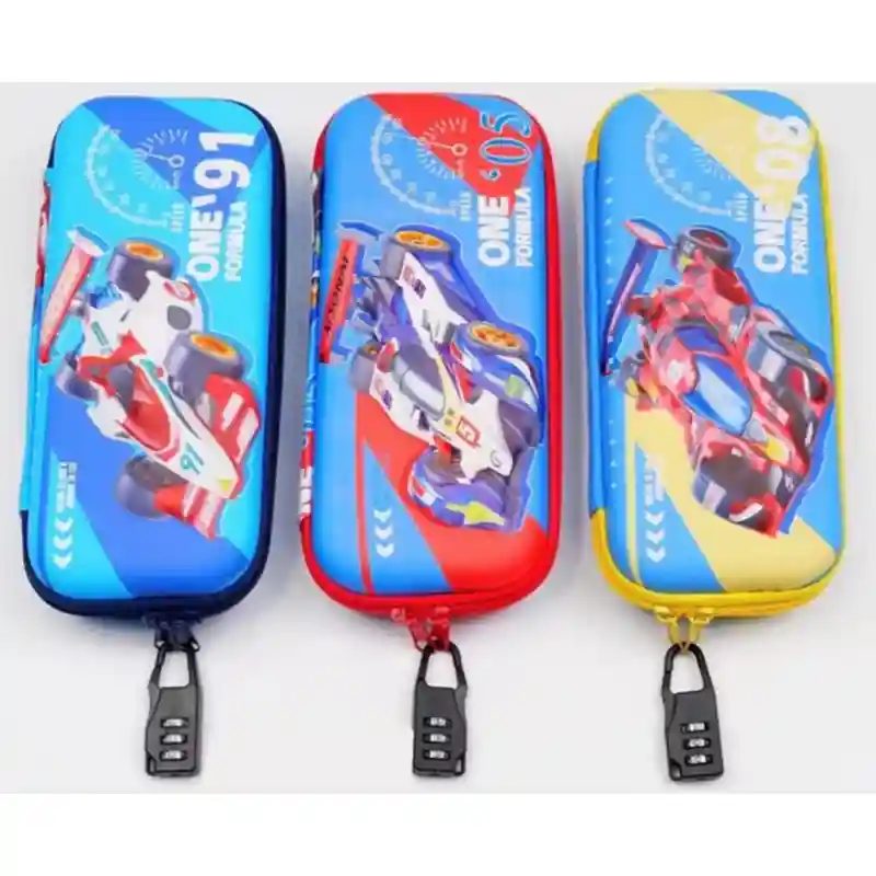 Пенал Formula One, красный с машиной 23798