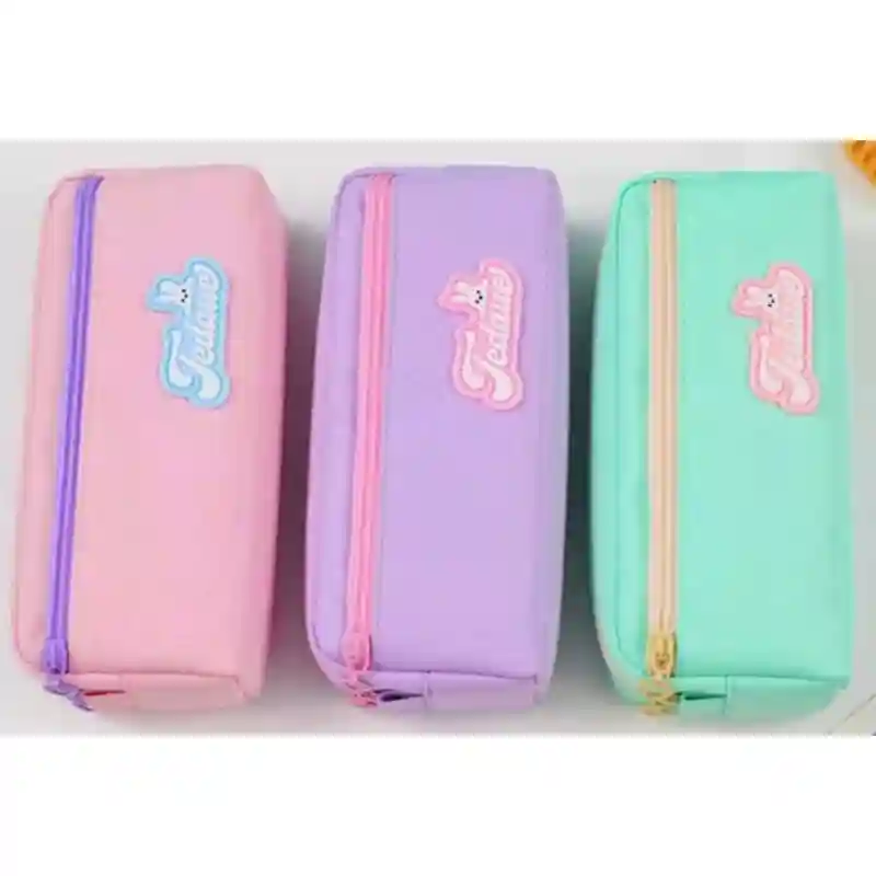 Пенал Tedame, фиолетовый с логотипом 23812