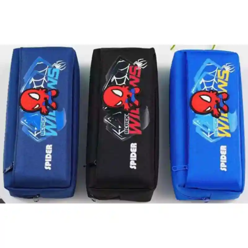Пенал Spider, синий со Спайдерменом 23820