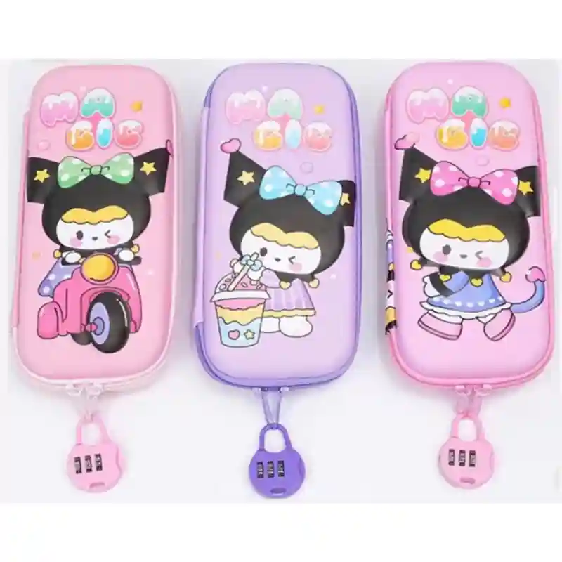 Пенал Magic, розовый с героем 23868