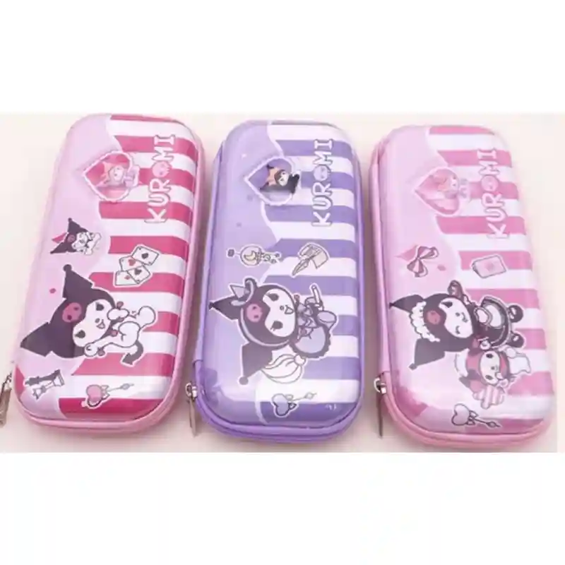 Пенал Kuromi, светло-розовый с героем 23882