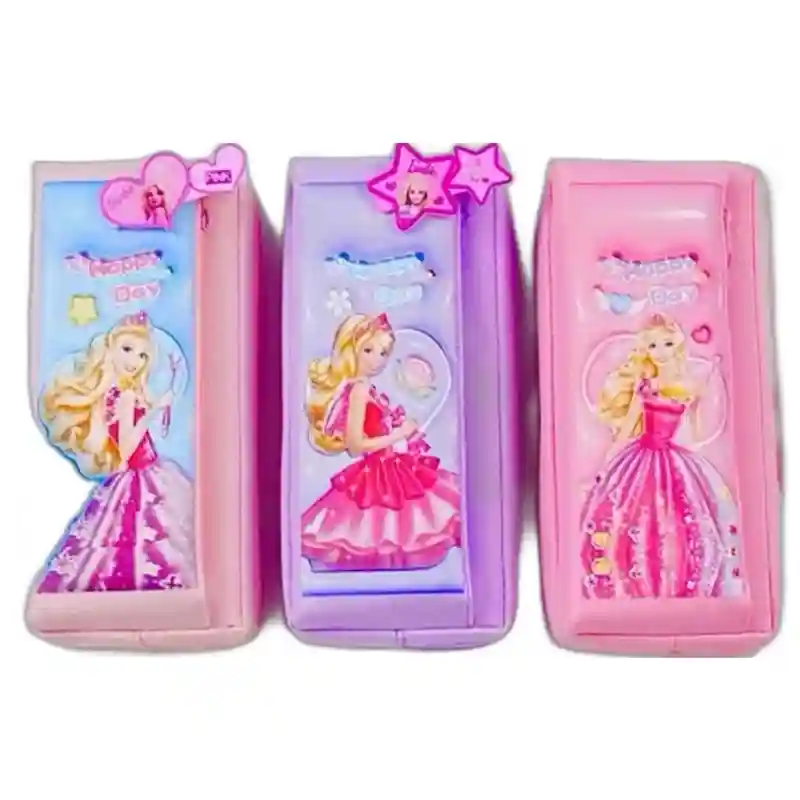 Пенал Princess Day, светло-розовый с принцессой 23907