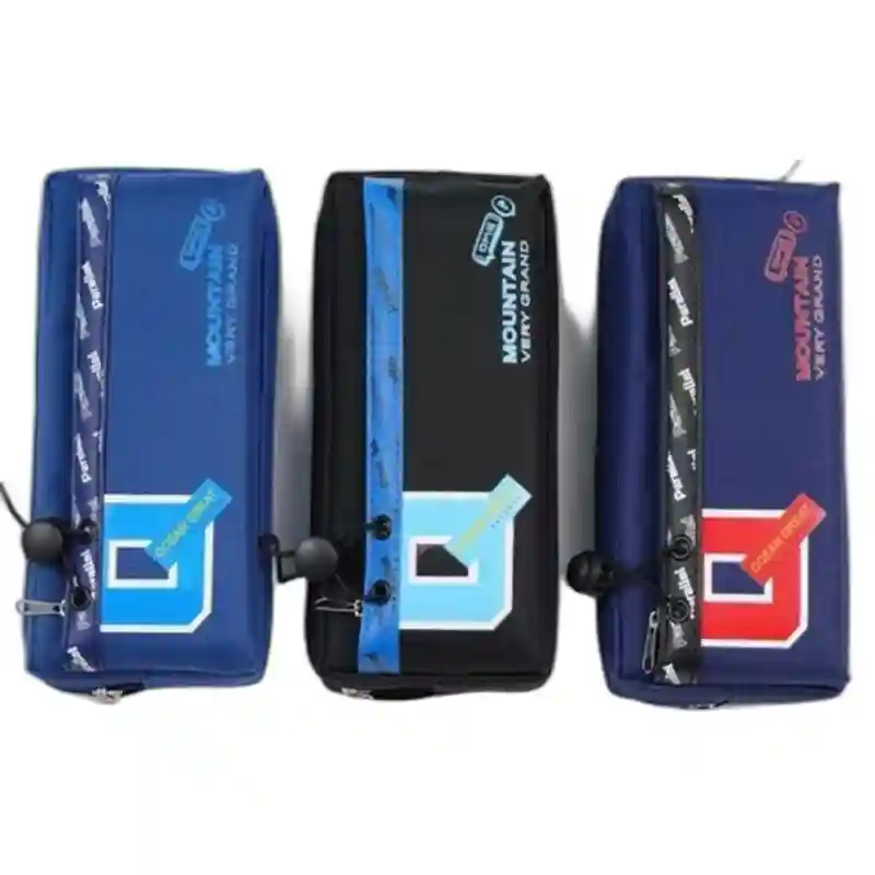 Пенал Mountain, чёрный с надписью 23927