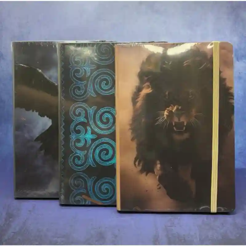 Блокнот с узором голубой орнамент, А5 25591