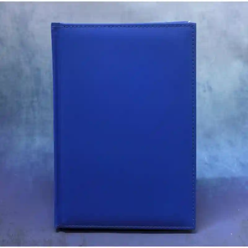 Блокнот однотонный синий 25607