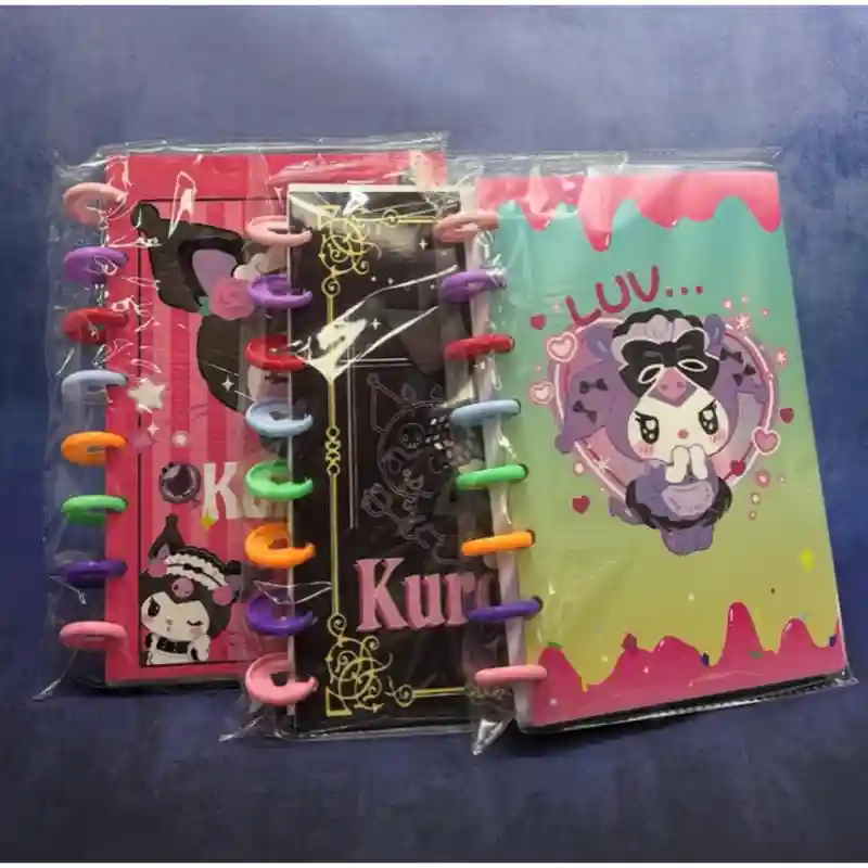 Блокнот Kuromi чёрный 25622