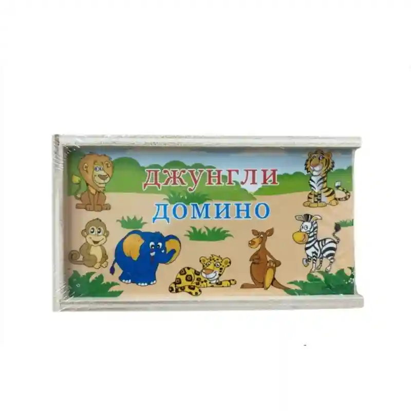 Пазл Деревяшки Развивающая игрушка Домино