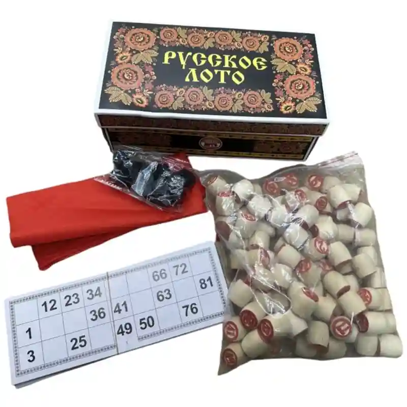 Русское лото настольная игра