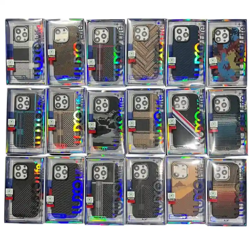 Чехол LUXO, защитный. Коричневый с синими вставками, для Apple iPhone 16 Pro Max