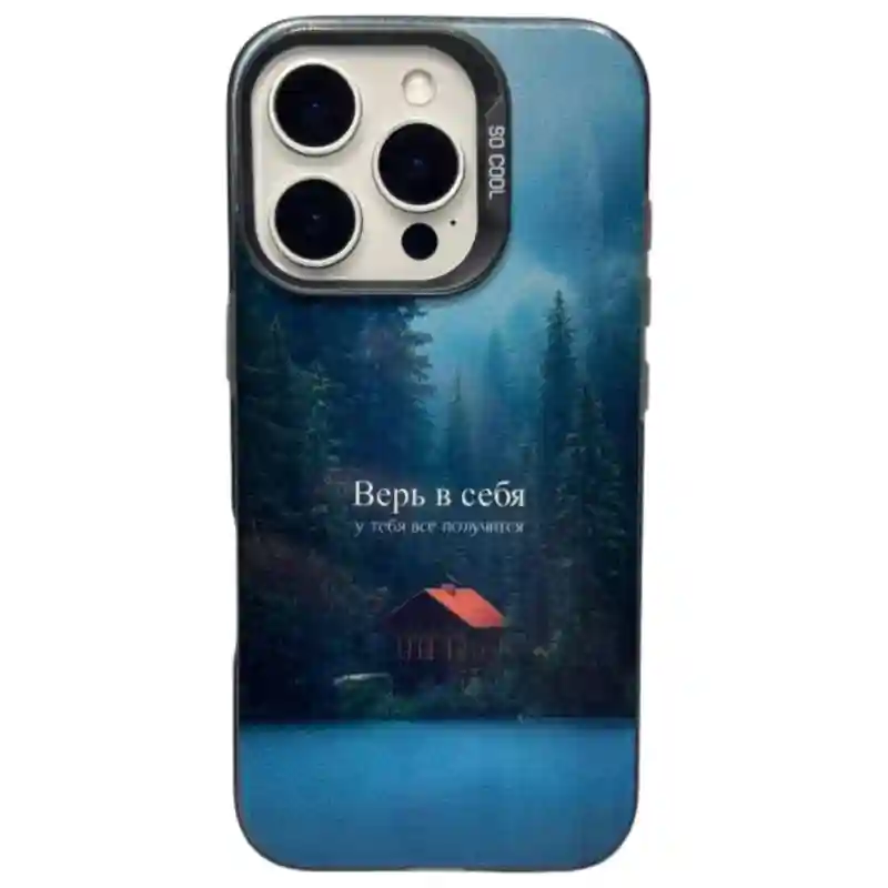 Чехол для Oppo A3 с надписью "Верь в себя"