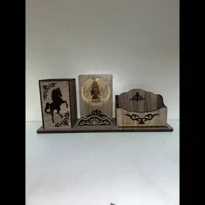 Офисный набор древесный цвет