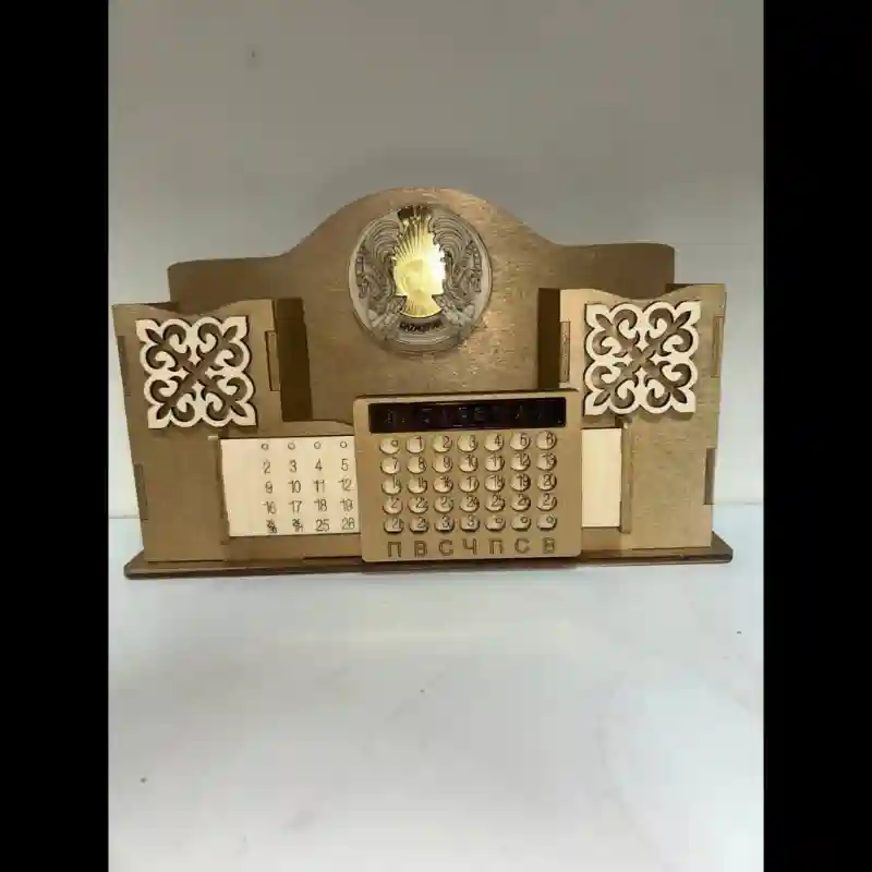 Офисный набор золотистый цвет