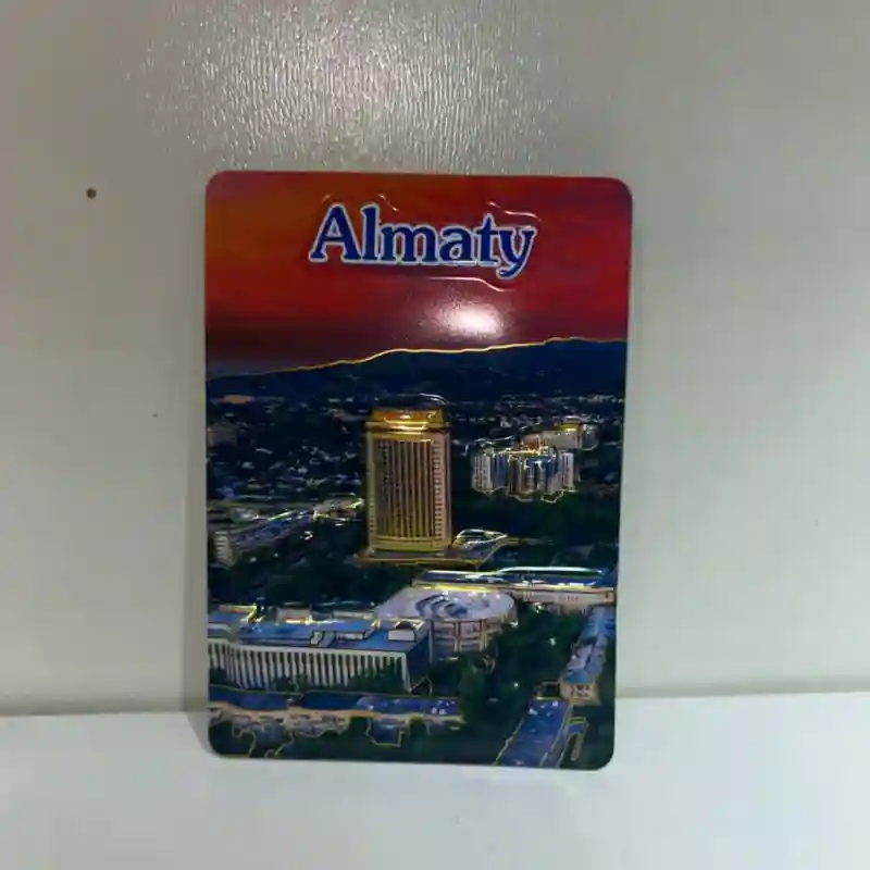 Магнит сувенир Алматы 9898