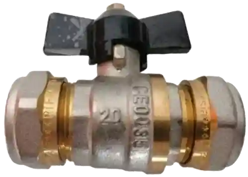 Кран металлопластик (труба, труба)