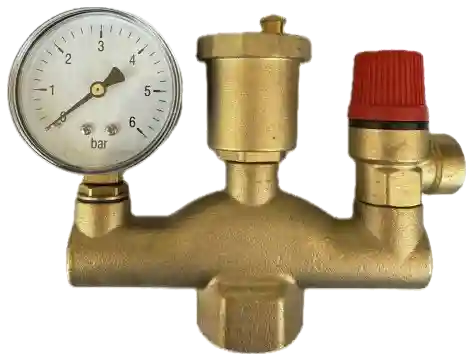 Латунный автоматический регулируемый клапан сброса
