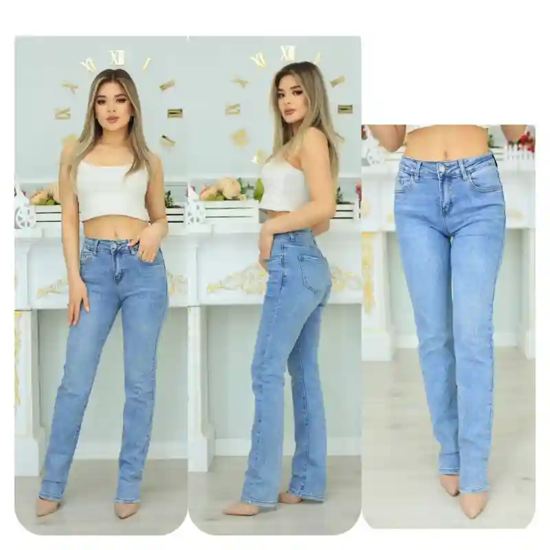 Джинсы прямая модель, стрейтч, размер 28