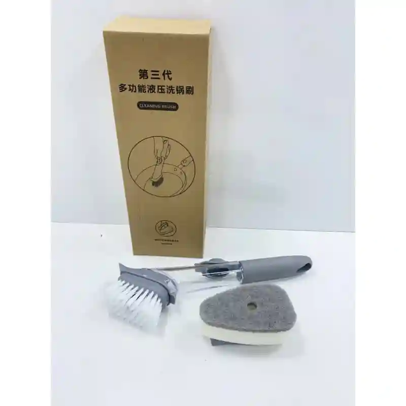 Кухонная щетка для мытья посуды с длинной ручкой