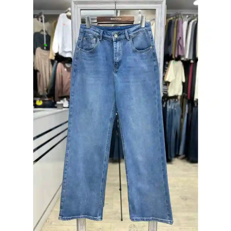 Джинсы полаццосвтелые - Размер 34 14305