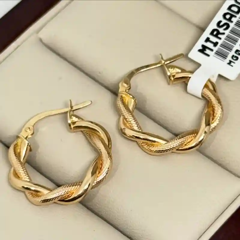 Золотые серьги 15754