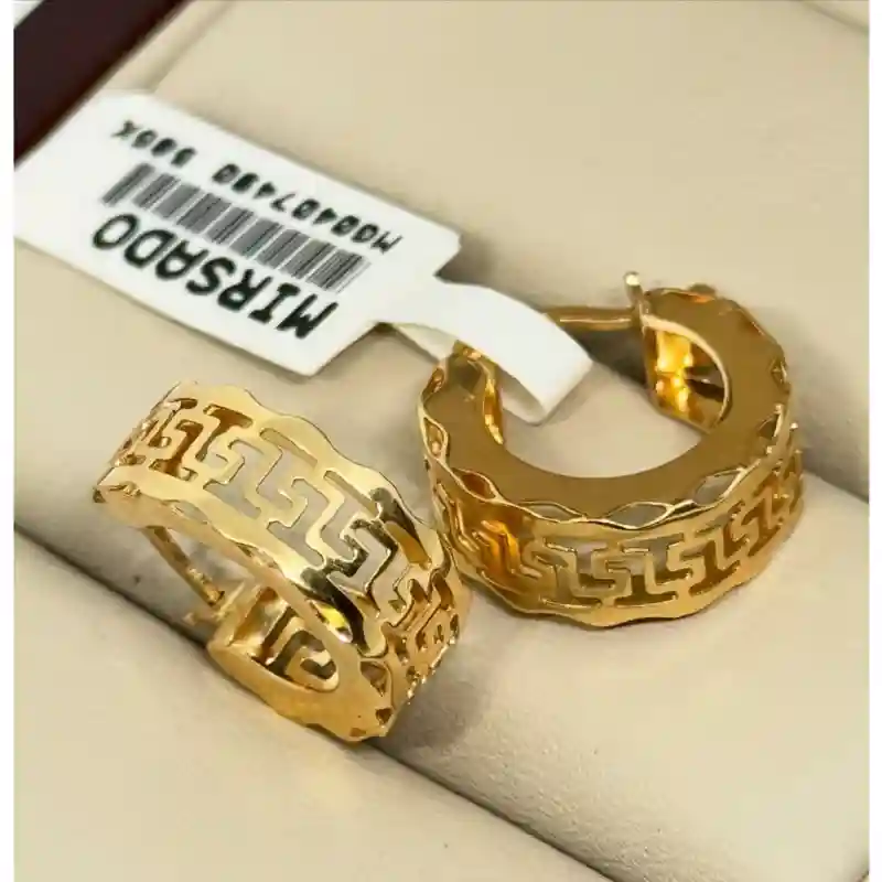 Золотые серьги 15834