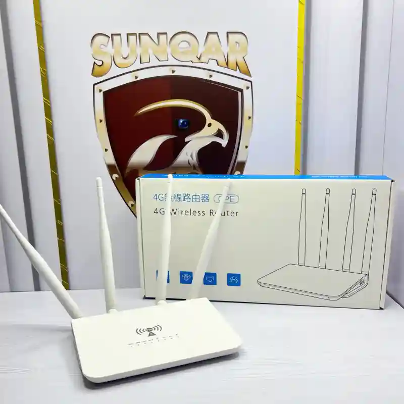 4G LTE Wi-Fi роутер CPE с SIM-картой и 4 антеннами