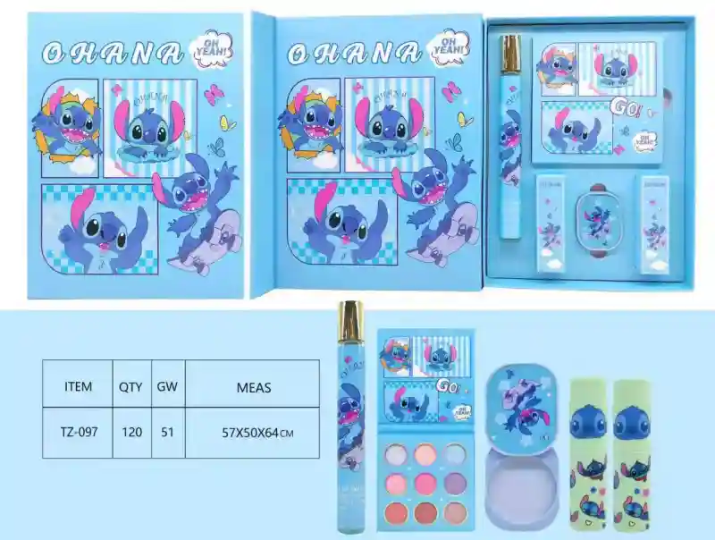 Детский подарочный набор декоративной косметики Ohana Blue