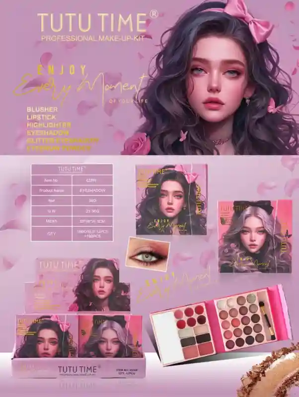 Набор декоративной косметики TUTU TIME Professional Make-Up Kit