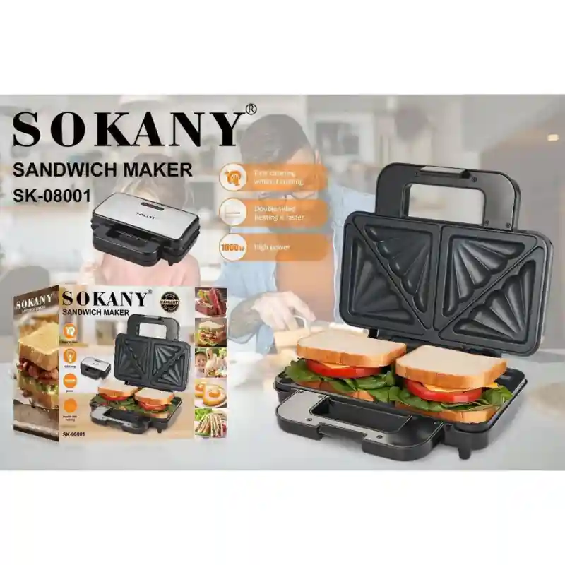 Сэндвичница Sokany Модель:08001