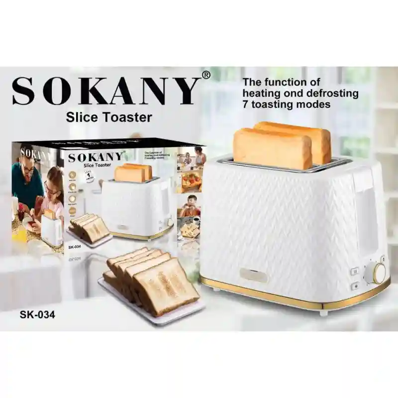 Тостер Sokany Модель:034